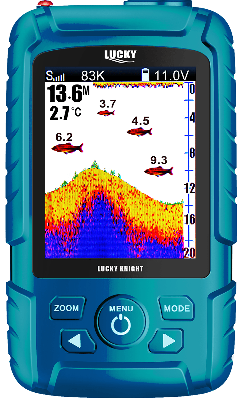 Lucky hand held fish finder