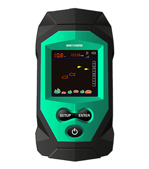 Lucky hand held fish finder