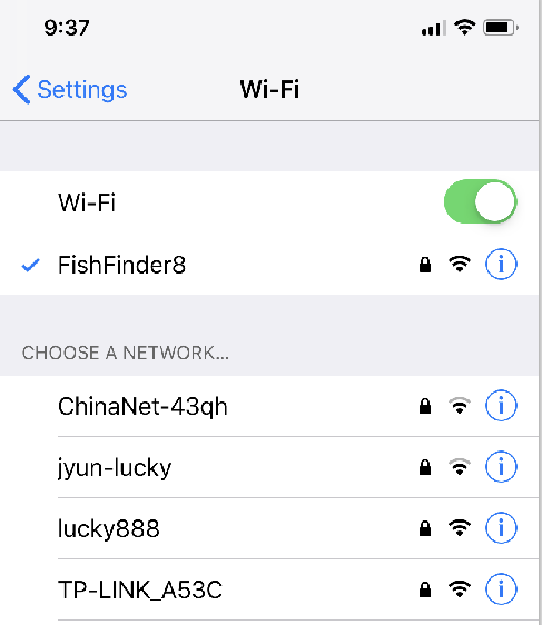 Luckylaker wifi connecting